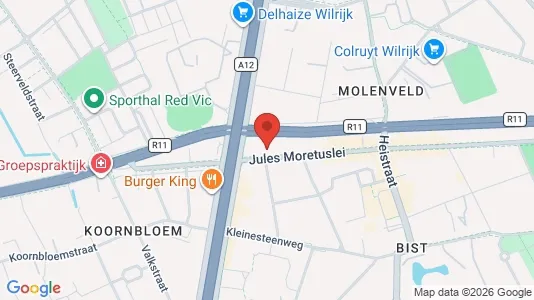 Apartments for rent i Antwerp Wilrijk - kort over placeringen