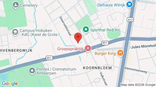 Apartments for rent i Antwerp Wilrijk - kort over placeringen
