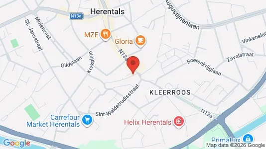 Apartments for rent i Herentals - kort over placeringen