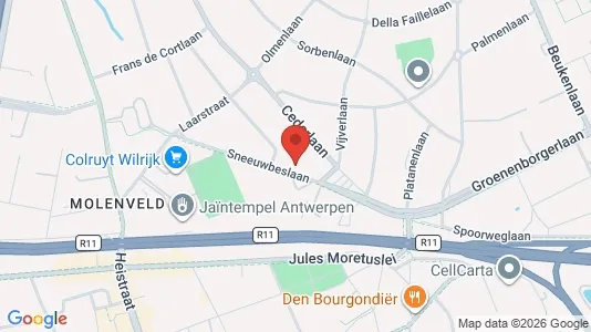Apartments for rent i Antwerp Wilrijk - kort over placeringen