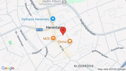 Apartments for rent i Herentals - kort over placeringen