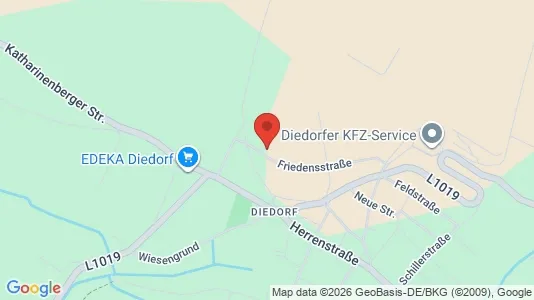 Apartments for rent i Unstrut-Hainich-Kreis - kort over placeringen