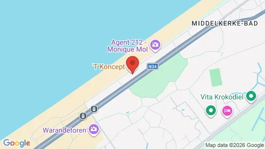 Apartments for rent i Middelkerke - kort over placeringen