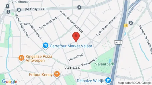 Apartments for rent i Antwerp Wilrijk - kort over placeringen