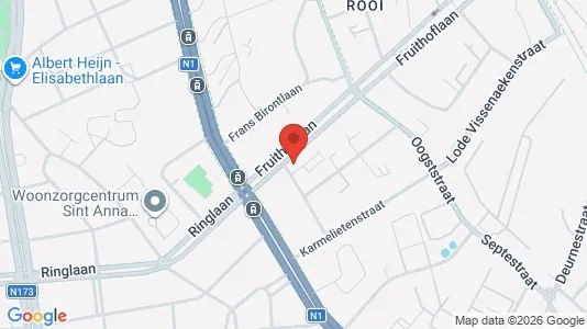 Apartments for rent i Antwerp Berchem - kort over placeringen