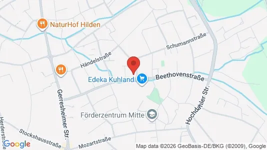 Apartments for rent i Mettmann - kort over placeringen