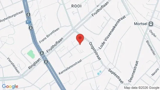 Apartments for rent i Antwerp Berchem - kort over placeringen