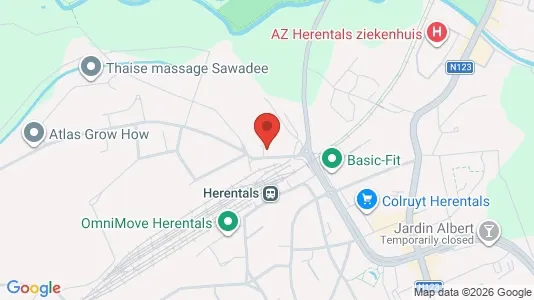 Apartments for rent i Herentals - kort over placeringen