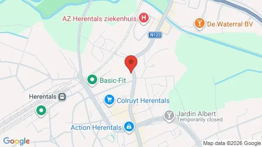 Apartments for rent i Herentals - kort over placeringen