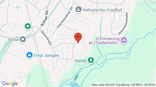 Apartments for rent i Mettmann - kort over placeringen