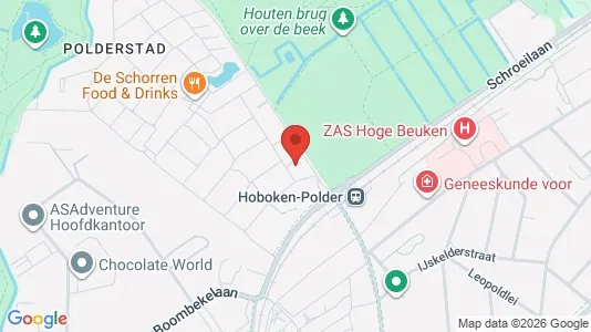Apartments for rent i Antwerp Hoboken - kort over placeringen