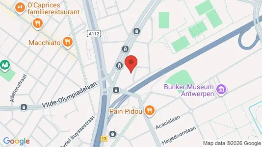 Apartments for rent i Stad Antwerp - kort over placeringen