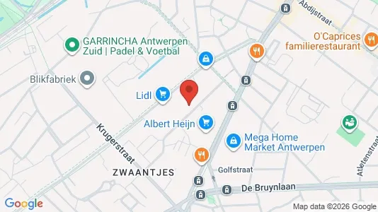 Apartments for rent i Antwerp Hoboken - kort over placeringen