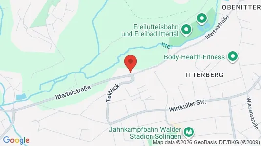 Apartments for rent i Solingen - kort over placeringen