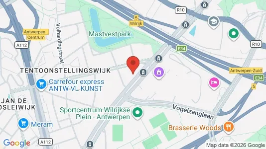 Apartments for rent i Stad Antwerp - kort over placeringen