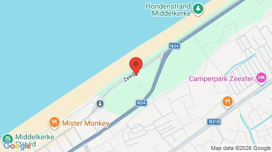 Apartments for rent i Middelkerke - kort over placeringen