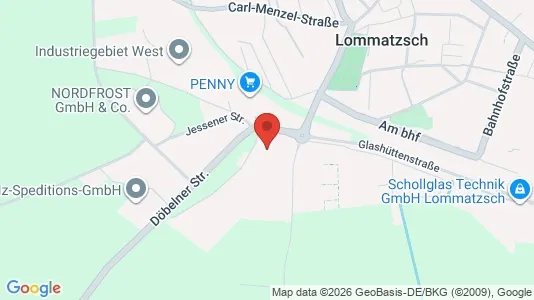 Apartments for rent i Meissen - kort over placeringen