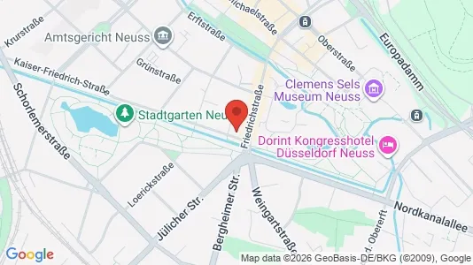 Apartments for rent i Rhein-Kreis Neuss - kort over placeringen