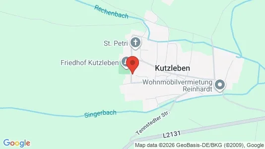 Apartments for rent i Unstrut-Hainich-Kreis - kort over placeringen