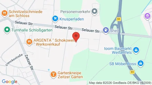 Apartments for rent i Burgenlandkreis - kort over placeringen