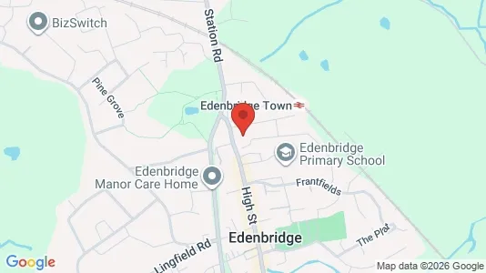 Apartments for rent i Edenbridge - Kent - kort over placeringen
