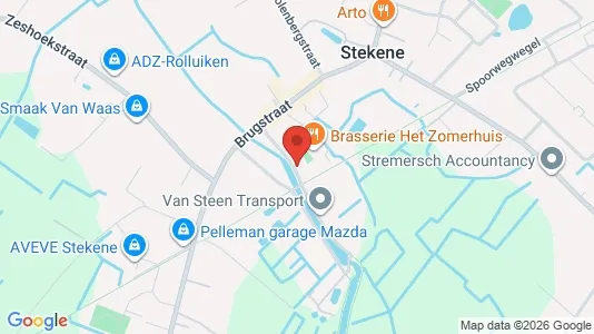 Apartments for rent i Stekene - kort over placeringen