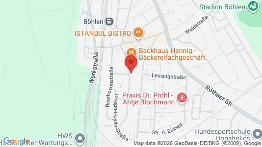Apartments for rent i Leipzig - kort over placeringen