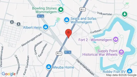 Apartments for rent i Wommelgem - kort over placeringen