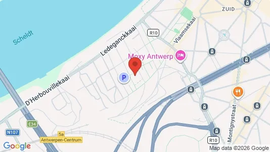 Apartments for rent i Stad Antwerp - kort over placeringen