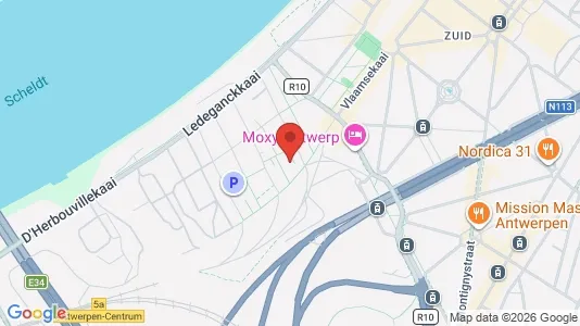 Apartments for rent i Stad Antwerp - kort over placeringen