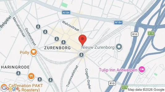 Apartments for rent i Stad Antwerp - kort over placeringen