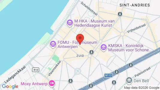 Apartments for rent i Stad Antwerp - kort over placeringen