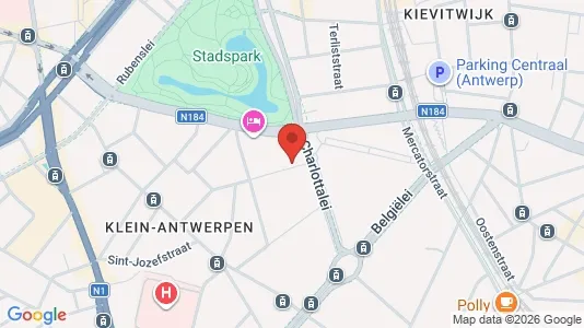 Apartments for rent i Stad Antwerp - kort over placeringen