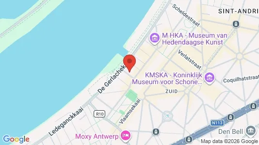 Apartments for rent i Stad Antwerp - kort over placeringen