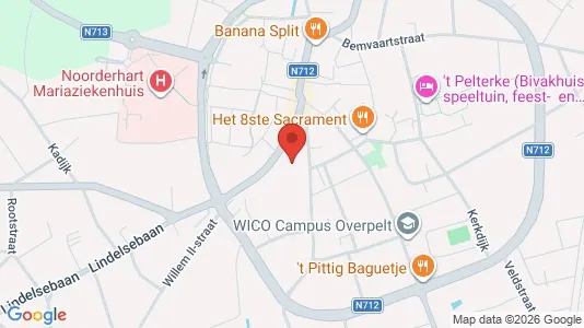 Apartments for rent i Pelt - kort over placeringen