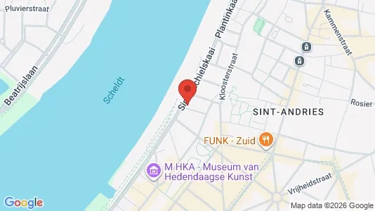 Apartments for rent i Stad Antwerp - kort over placeringen
