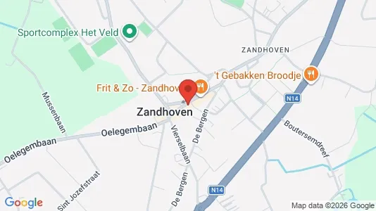 Apartments for rent i Zandhoven - kort over placeringen