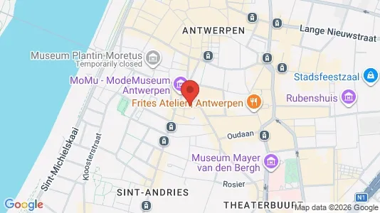 Apartments for rent i Stad Antwerp - kort over placeringen