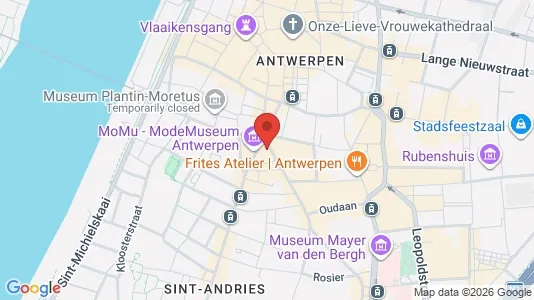 Apartments for rent i Stad Antwerp - kort over placeringen
