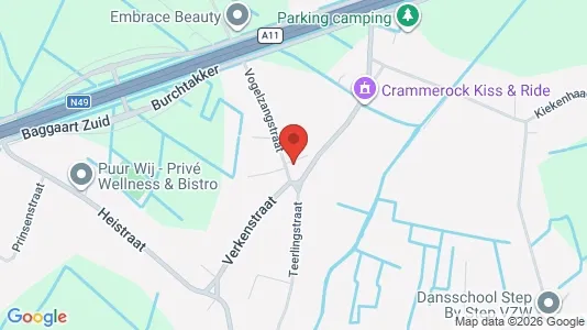 Apartments for rent i Stekene - kort over placeringen