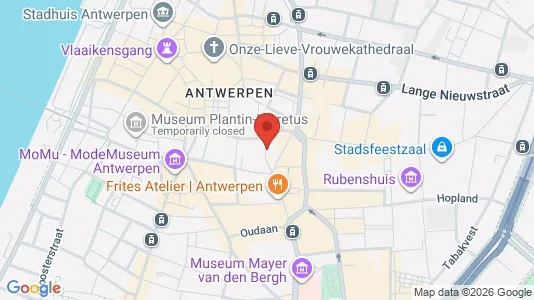 Apartments for rent i Stad Antwerp - kort over placeringen
