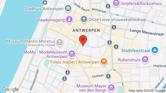 Apartments for rent i Stad Antwerp - kort over placeringen