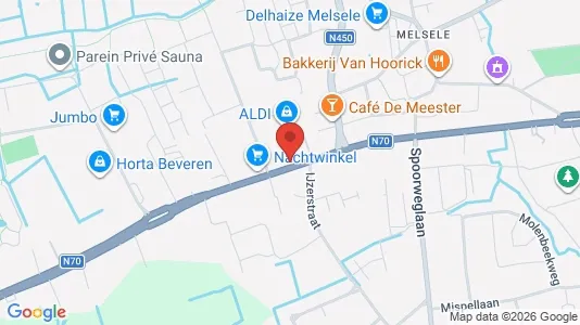 Apartments for rent i Beveren - kort over placeringen