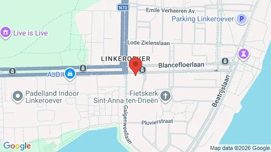 Apartments for rent i Stad Antwerp - kort over placeringen