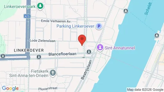 Apartments for rent i Stad Antwerp - kort over placeringen