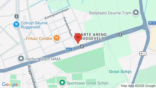 Apartments for rent i Antwerp Deurne - kort over placeringen