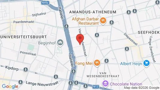 Apartments for rent i Stad Antwerp - kort over placeringen