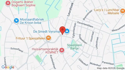 Apartments for rent i Beveren - kort over placeringen