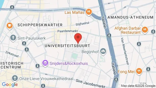Apartments for rent i Stad Antwerp - kort over placeringen