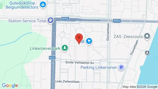 Apartments for rent i Stad Antwerp - kort over placeringen
